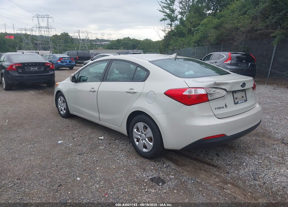 2015 KIA FORTE VIN: KNAFK4A60F5395854