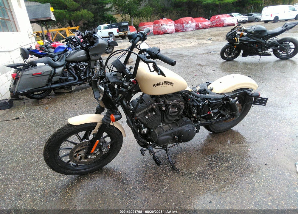 2014 HARLEY-DAVIDSON XL883 IRON 883 VIN: 1HD4LE218EC437308