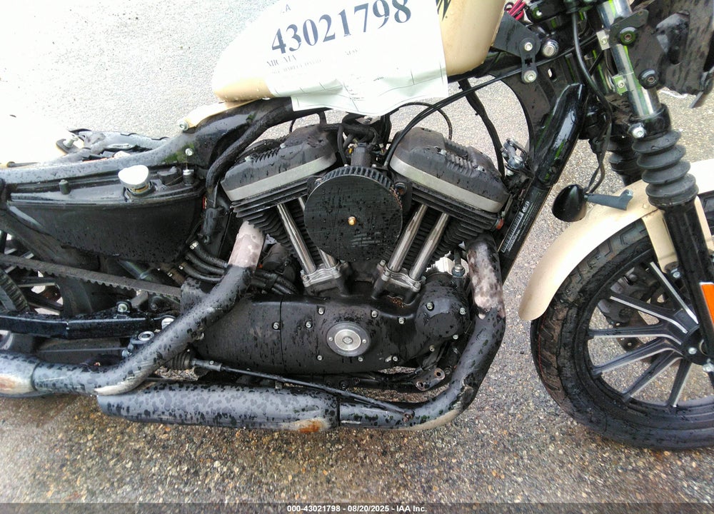 2014 HARLEY-DAVIDSON XL883 IRON 883 VIN: 1HD4LE218EC437308