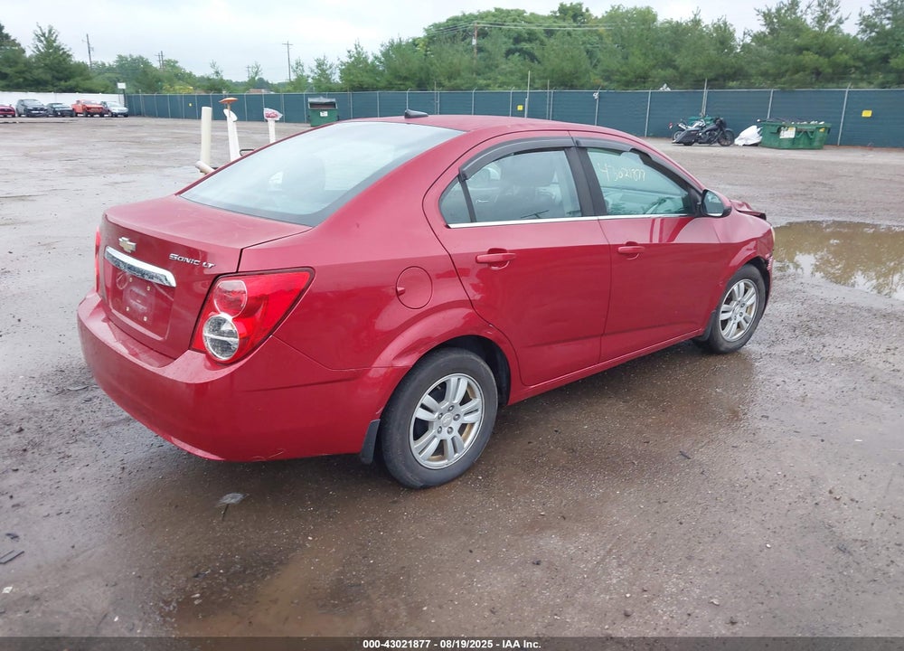 2012 CHEVROLET SONIC VIN: 1G1JC5SH8C4207012