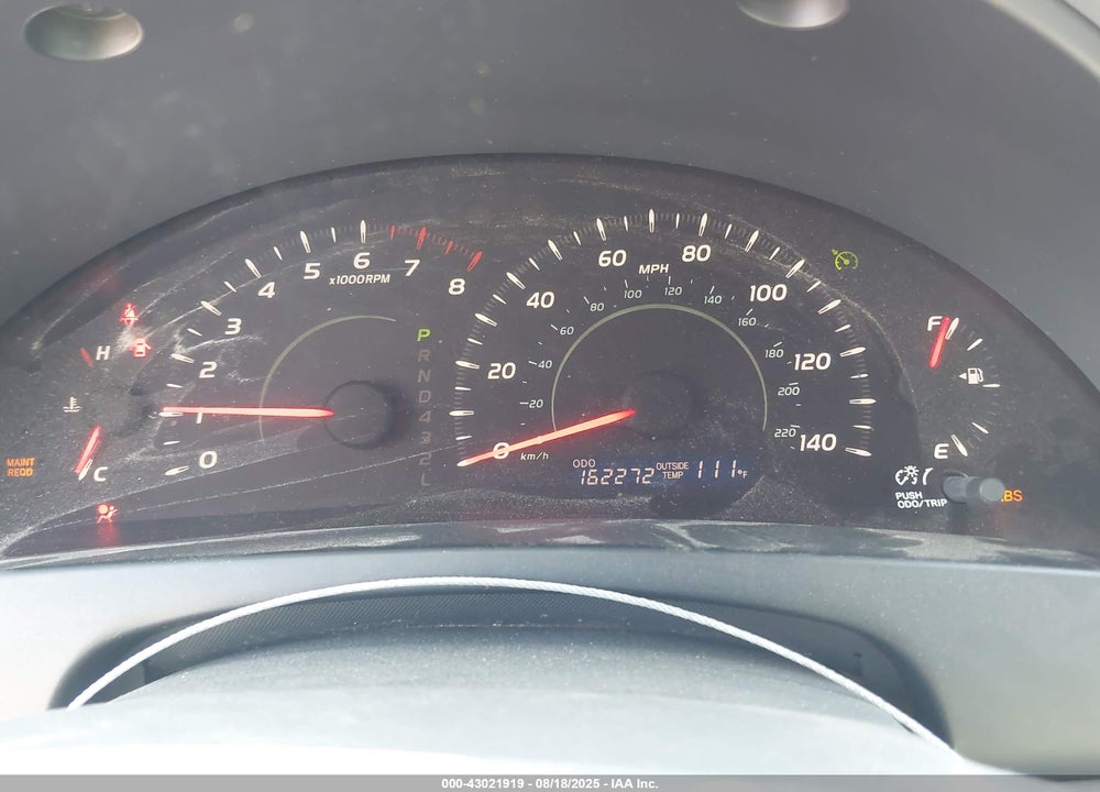 2007 TOYOTA CAMRY LE VIN: JTNBE46K173088622