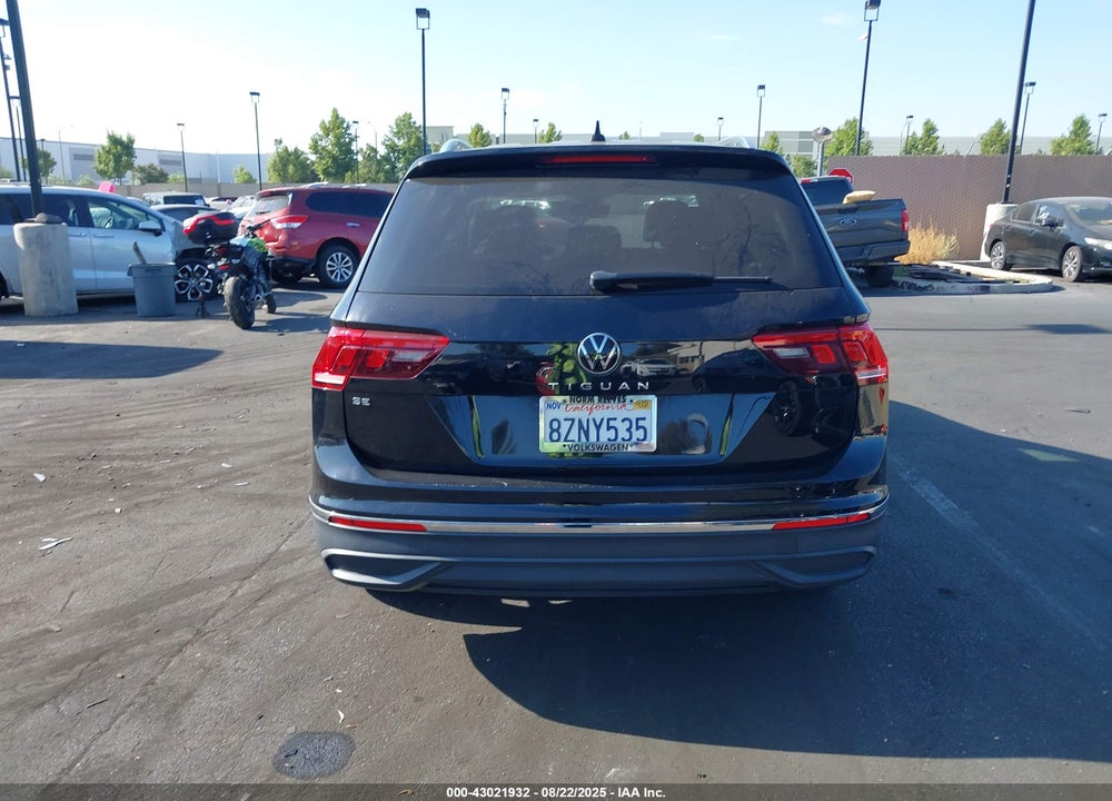 2022 VOLKSWAGEN TIGUAN VIN: 3VV3B7AX6NM016530