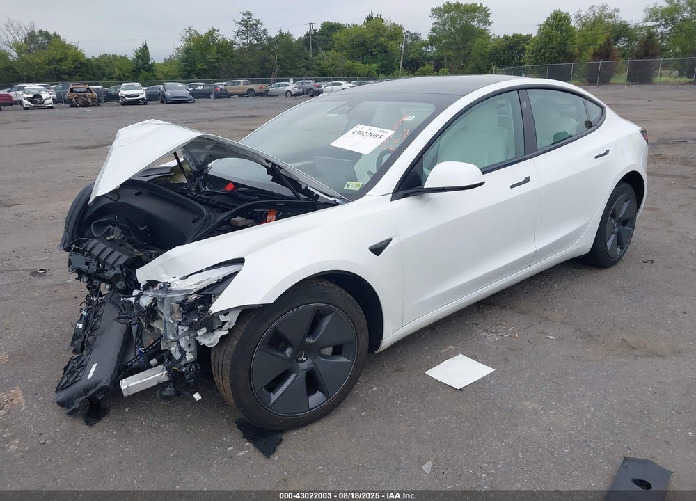 2022 TESLA MODEL 3 VIN: 5YJ3E1EB7NF179869