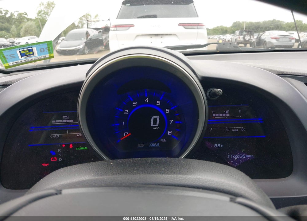 2011 HONDA CR-Z VIN: JHMZF1D69BS014253