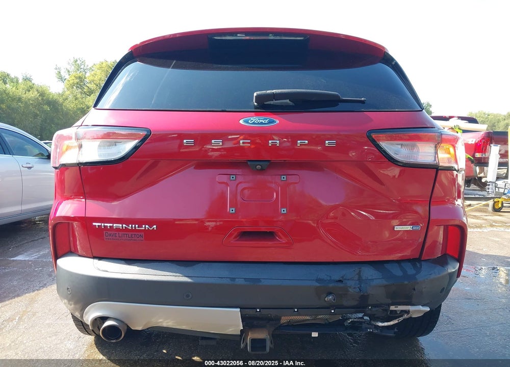 2020 FORD ESCAPE VIN: 1FMCU9J90LUB67888