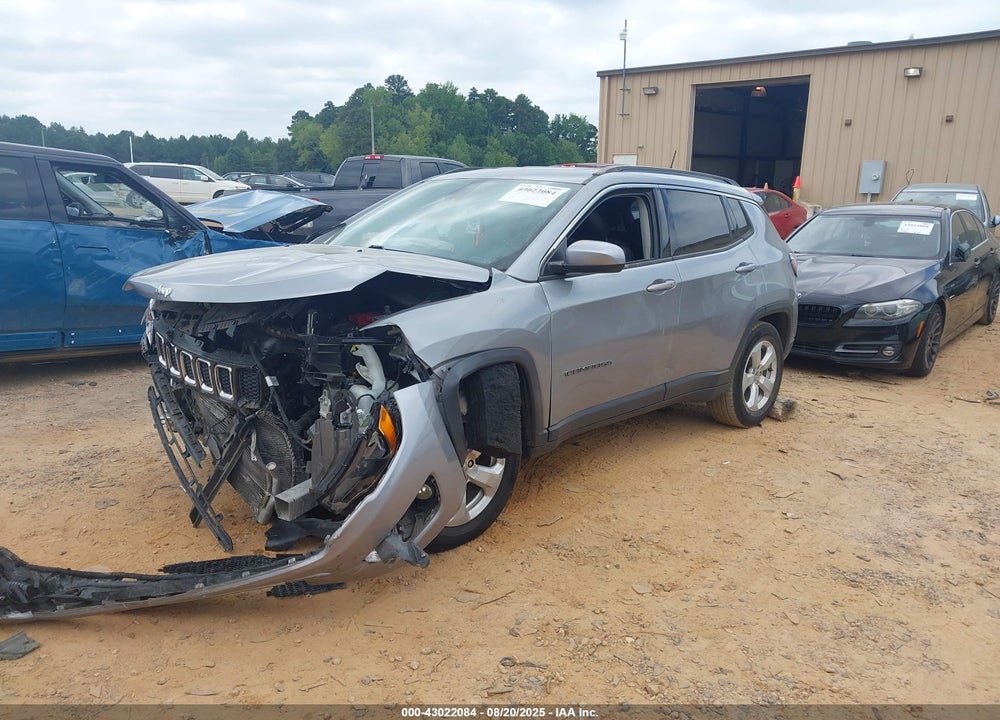 2021 JEEP COMPASS VIN: 3C4NJCBB8MT527053
