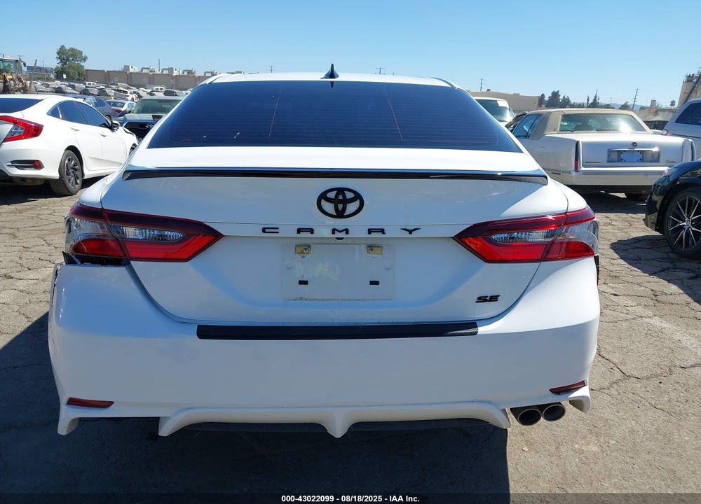 2021 TOYOTA CAMRY SE NIGHTSHADE EDITION VIN: 4T1G11AK8MU443539
