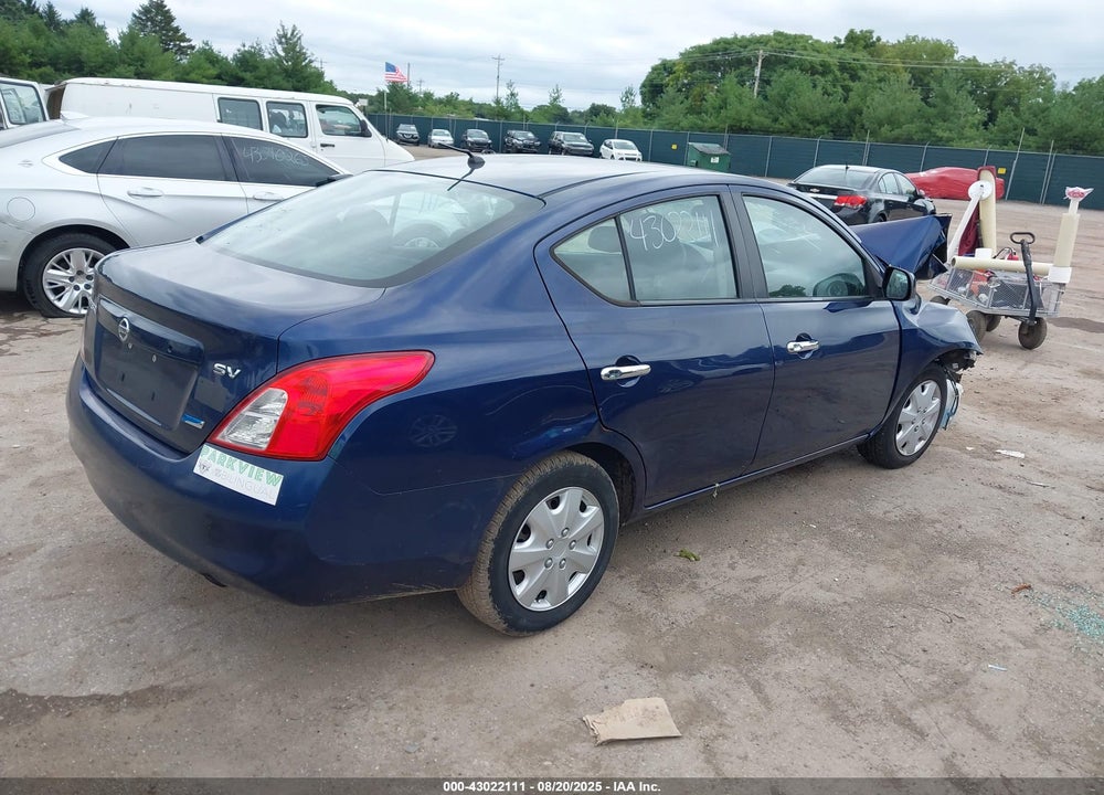 2012 NISSAN VERSA VIN: 3N1CN7AP9CL917306