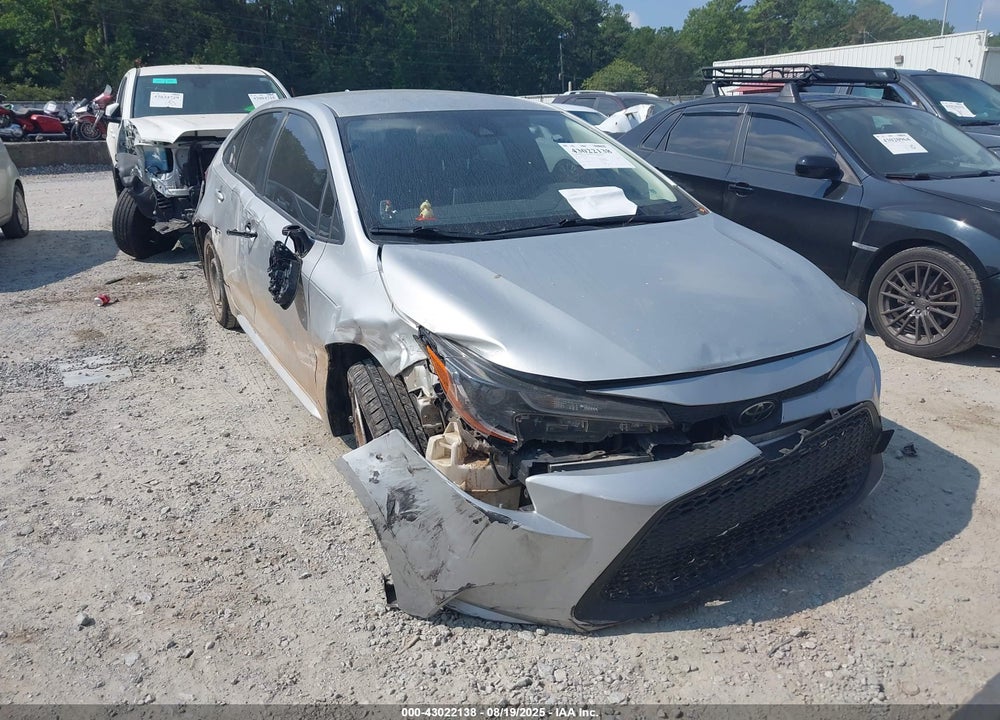 2020 TOYOTA COROLLA LE VIN: JTDEPRAEXLJ113310