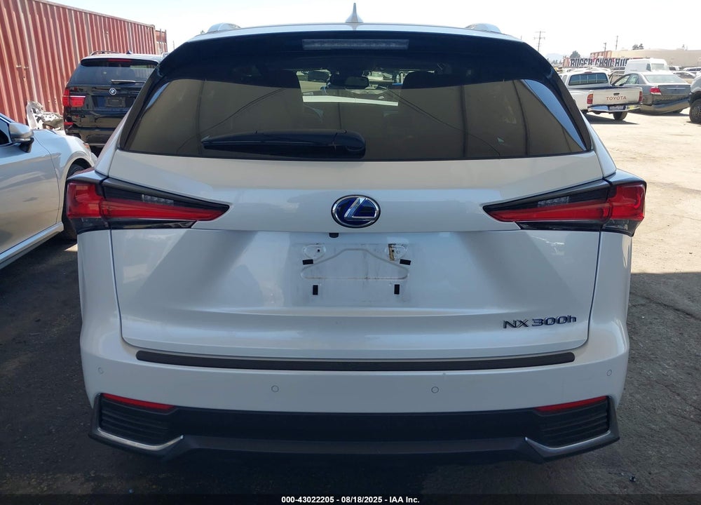 2019 LEXUS NX 300H VIN: JTJBJRBZ7K2123627