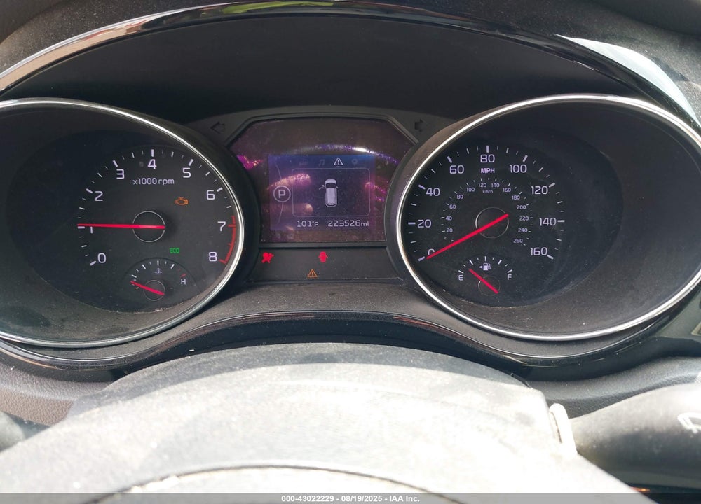 2016 KIA SEDONA EX VIN: KNDMC5C11G6116647