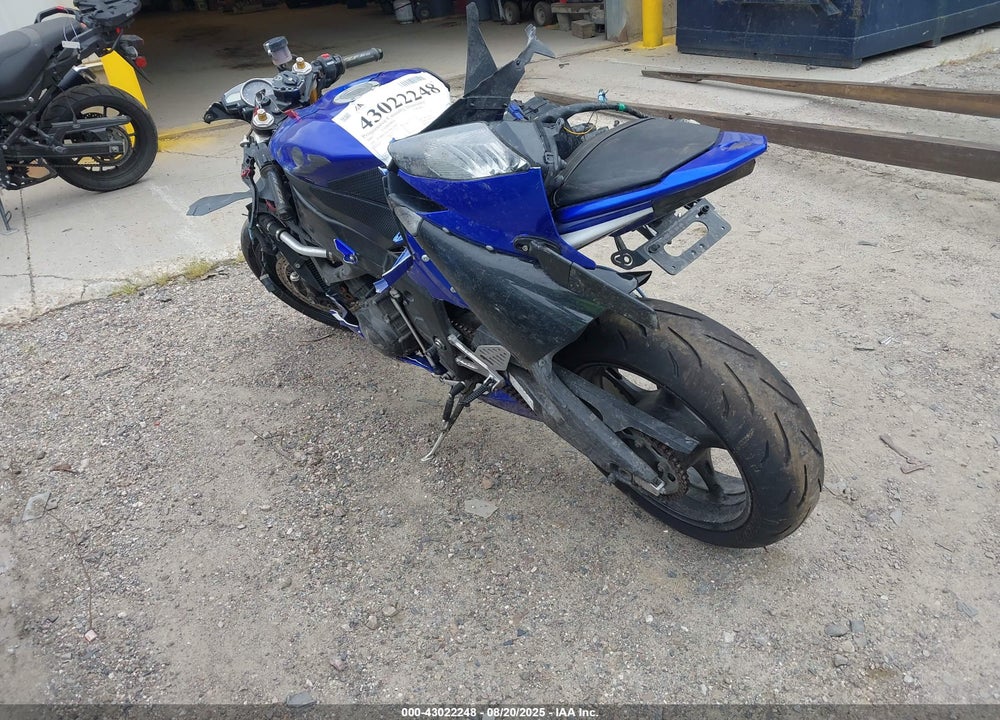 2007 YAMAHA YZFR6 L VIN: JYARJ12E67A012463