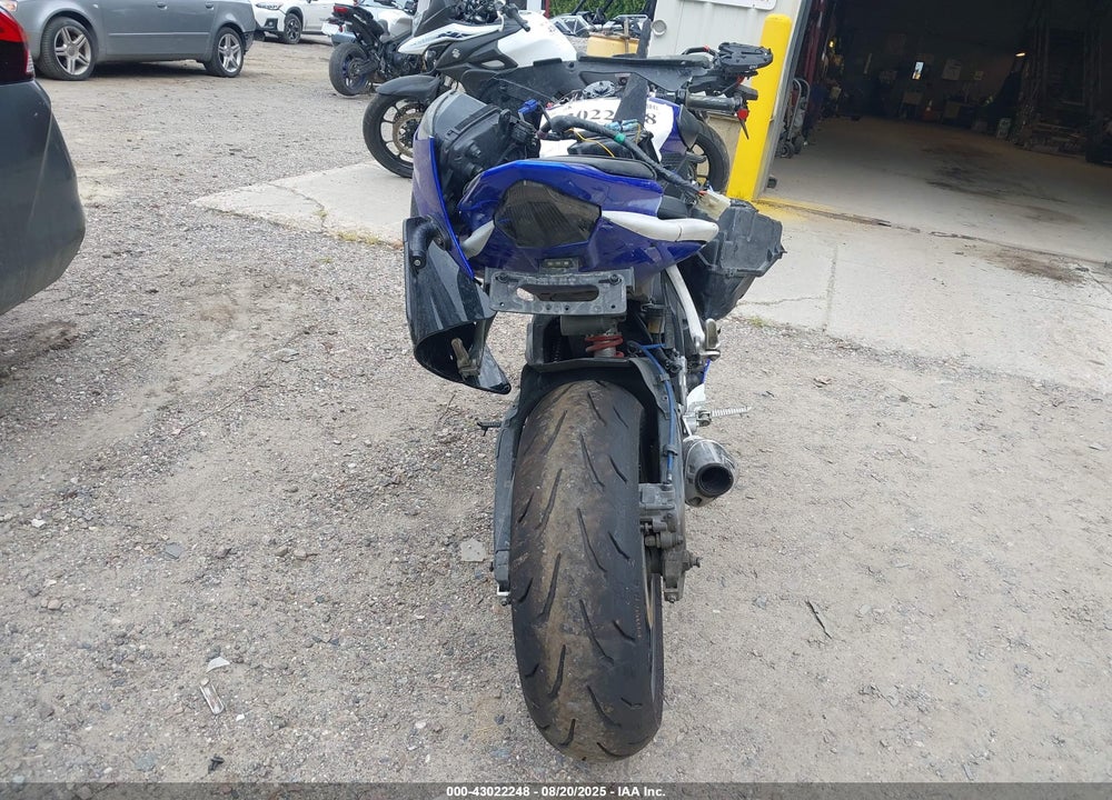 2007 YAMAHA YZFR6 L VIN: JYARJ12E67A012463