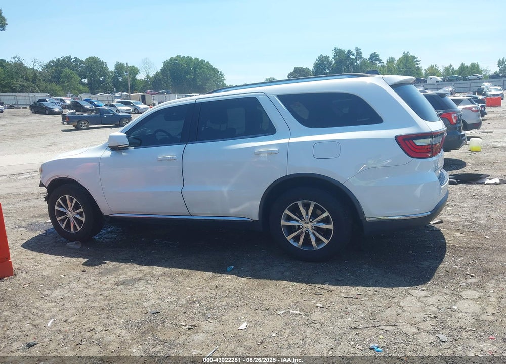 2016 DODGE DURANGO LIMITED VIN: 1C4RDHDG3GC373981