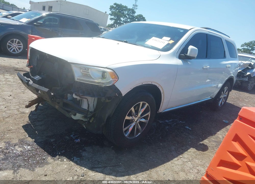 2016 DODGE DURANGO LIMITED VIN: 1C4RDHDG3GC373981