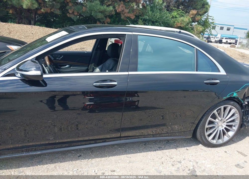 2016 MERCEDES-BENZ S CLASS VIN: WDDUG8FB6GA218295