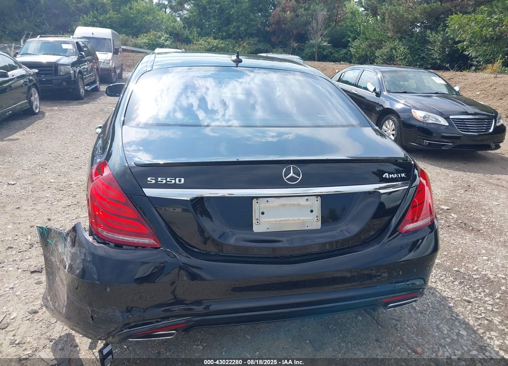 2016 MERCEDES-BENZ S CLASS VIN: WDDUG8FB6GA218295
