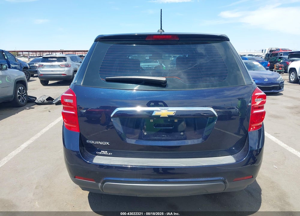 2017 CHEVROLET EQUINOX VIN: 2GNALBEK0H1526847
