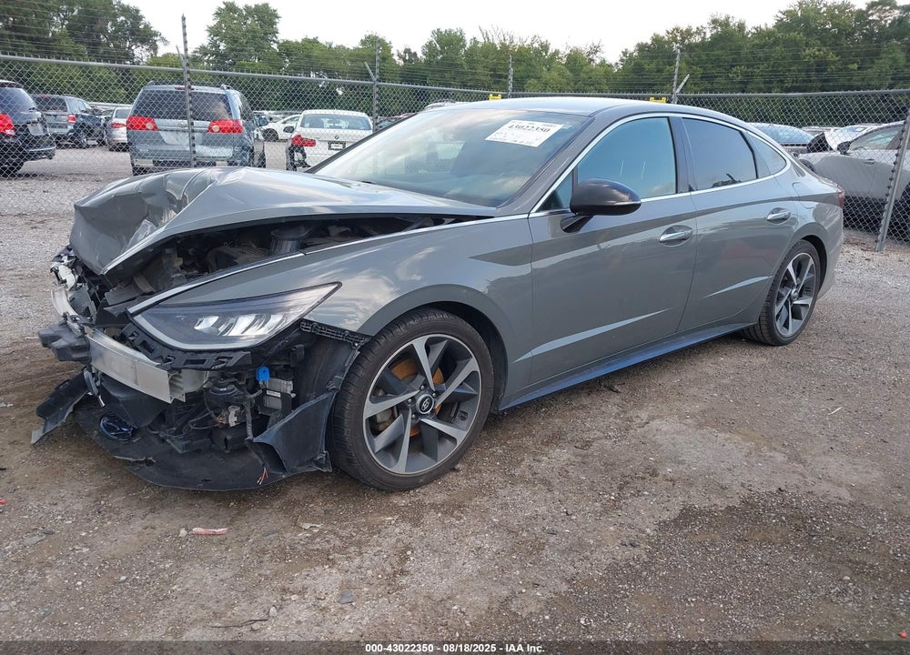 2021 HYUNDAI SONATA SEL PLUS VIN: 5NPEJ4J2XMH107947