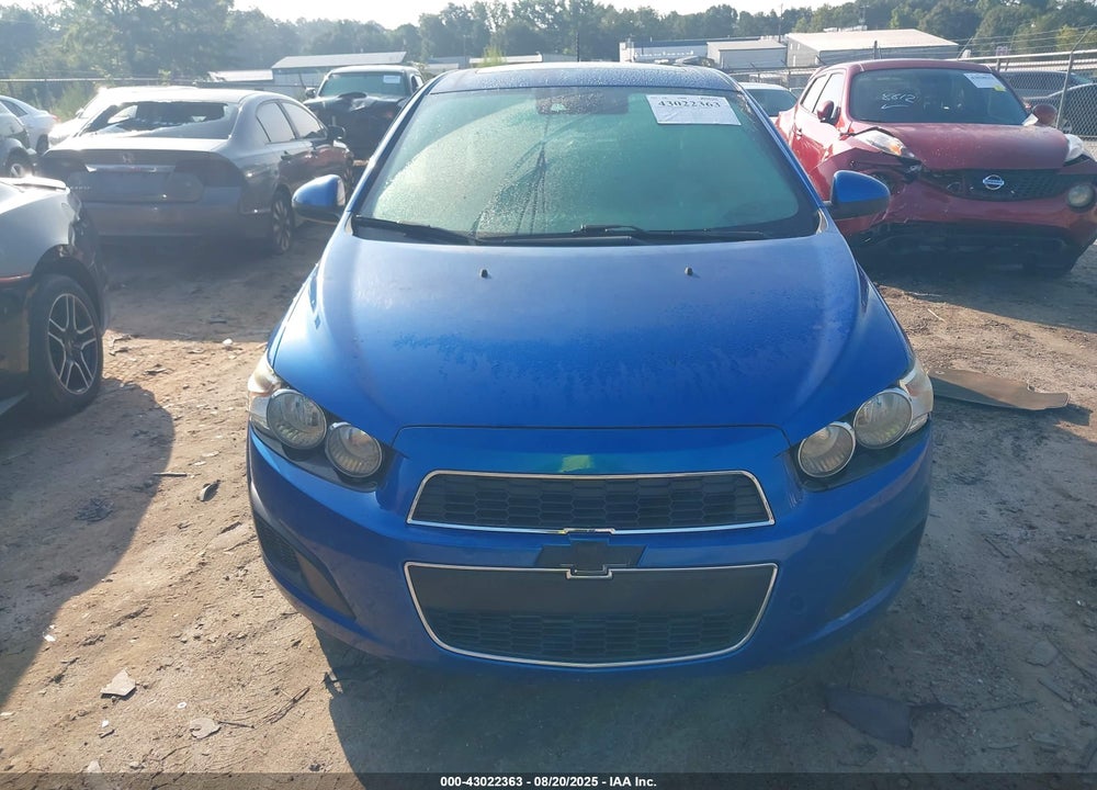2016 CHEVROLET SONIC VIN: 1G1JC6SB8G4176481