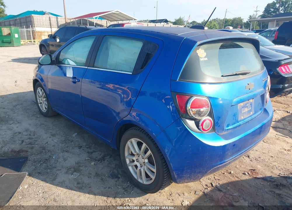 2016 CHEVROLET SONIC VIN: 1G1JC6SB8G4176481