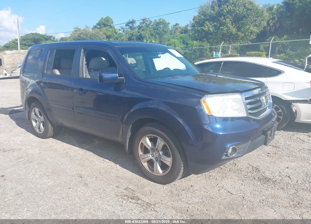 2014 HONDA PILOT EX-L VIN: 5FNYF4H7XEB056224