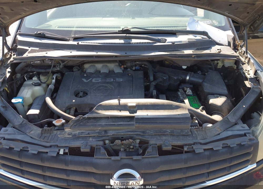 2007 NISSAN QUEST 3.5 SE VIN: 5N1BV28U77N129648
