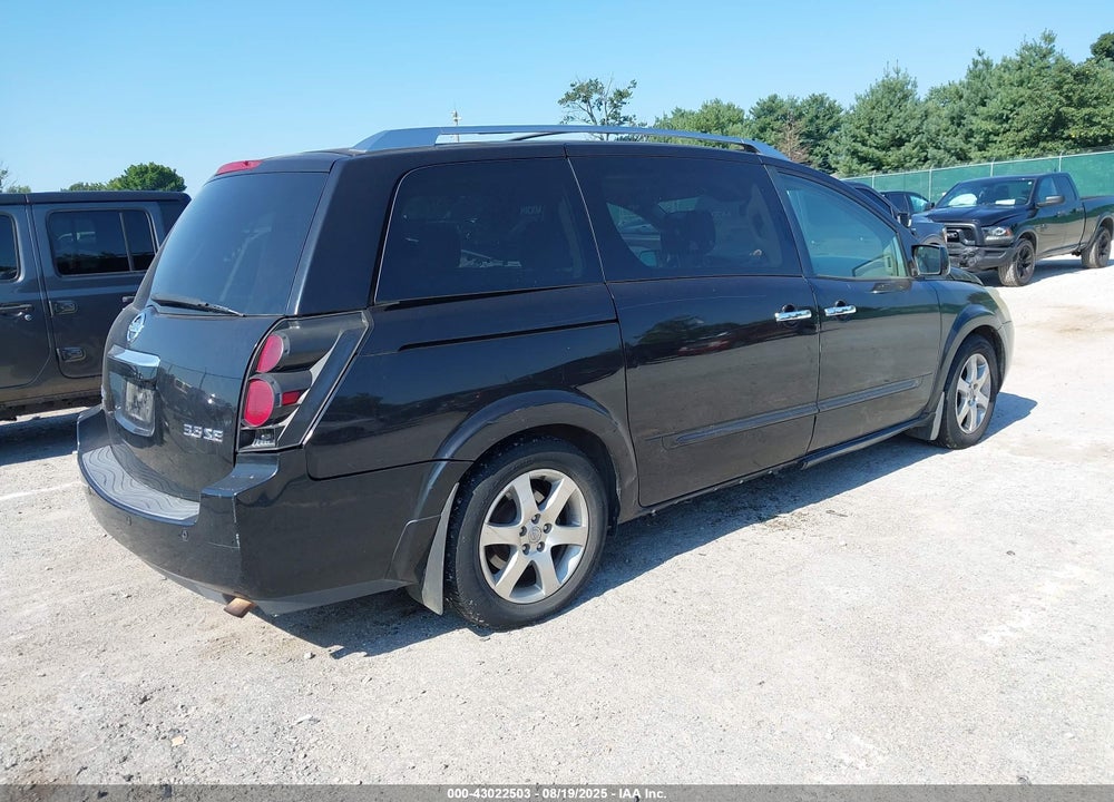 2007 NISSAN QUEST 3.5 SE VIN: 5N1BV28U77N129648