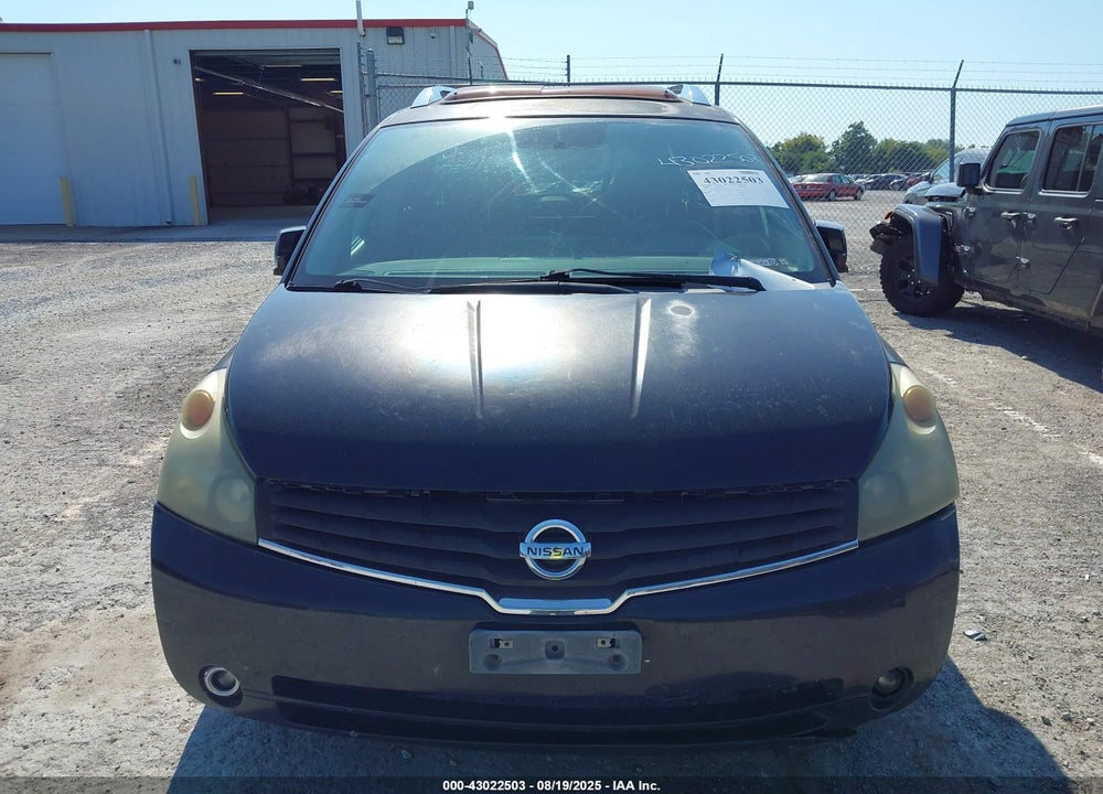 2007 NISSAN QUEST 3.5 SE VIN: 5N1BV28U77N129648