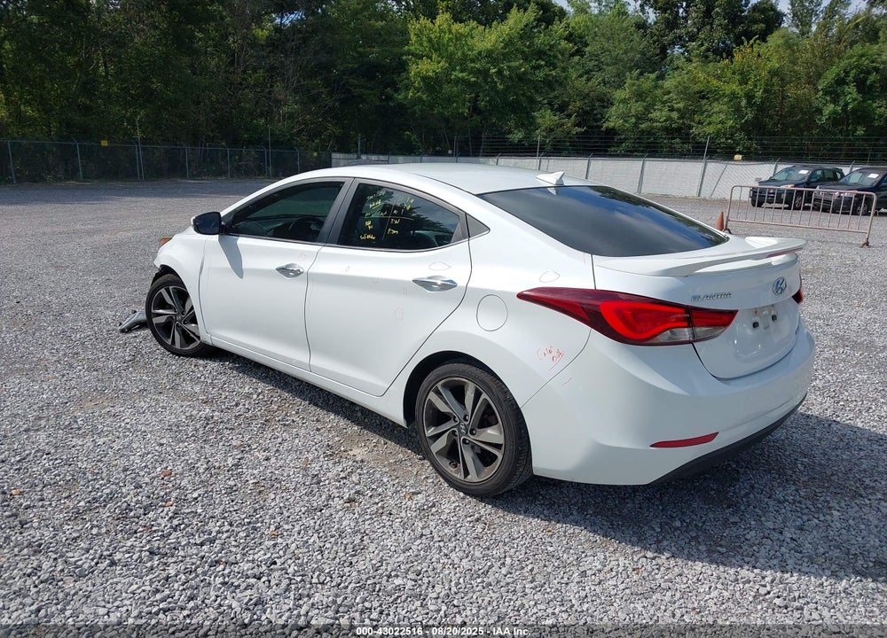 2015 HYUNDAI ELANTRA VIN: 5NPDH4AE7FH607777
