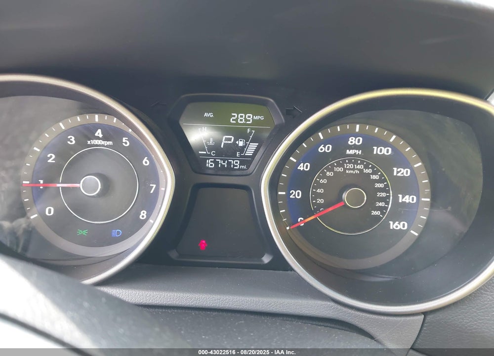 2015 HYUNDAI ELANTRA VIN: 5NPDH4AE7FH607777