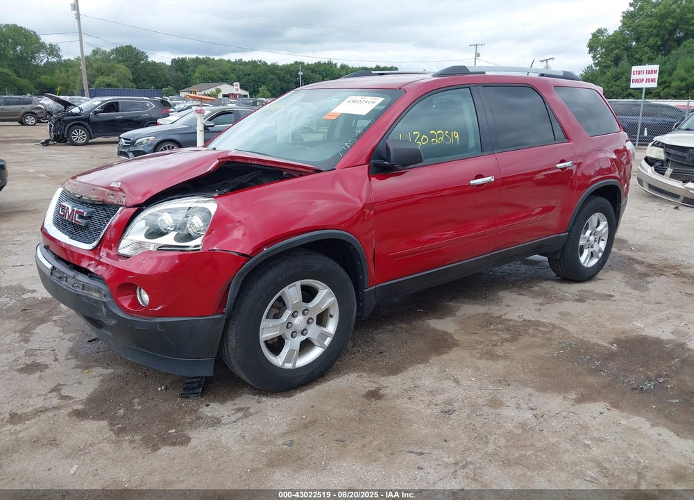 2012 GMC ACADIA VIN: 1GKKRNEDXCJ195860