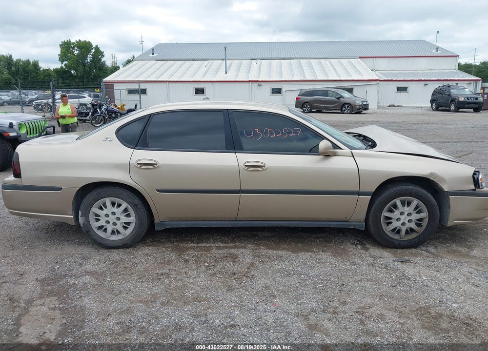 2005 CHEVROLET IMPALA VIN: 2G1WF52E359192633