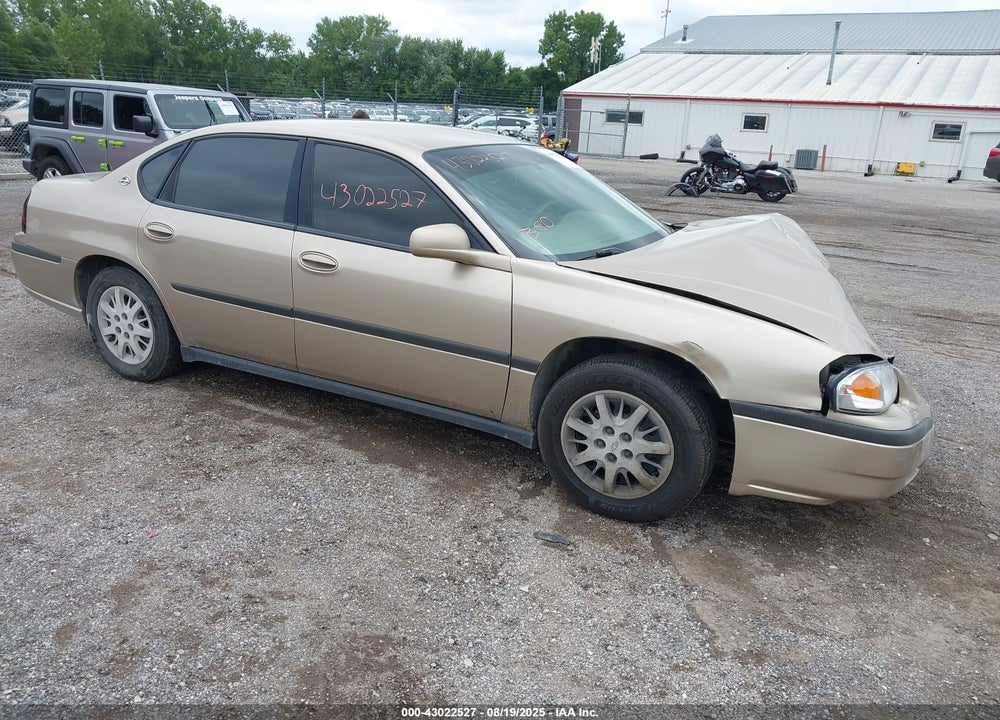 2005 CHEVROLET IMPALA VIN: 2G1WF52E359192633