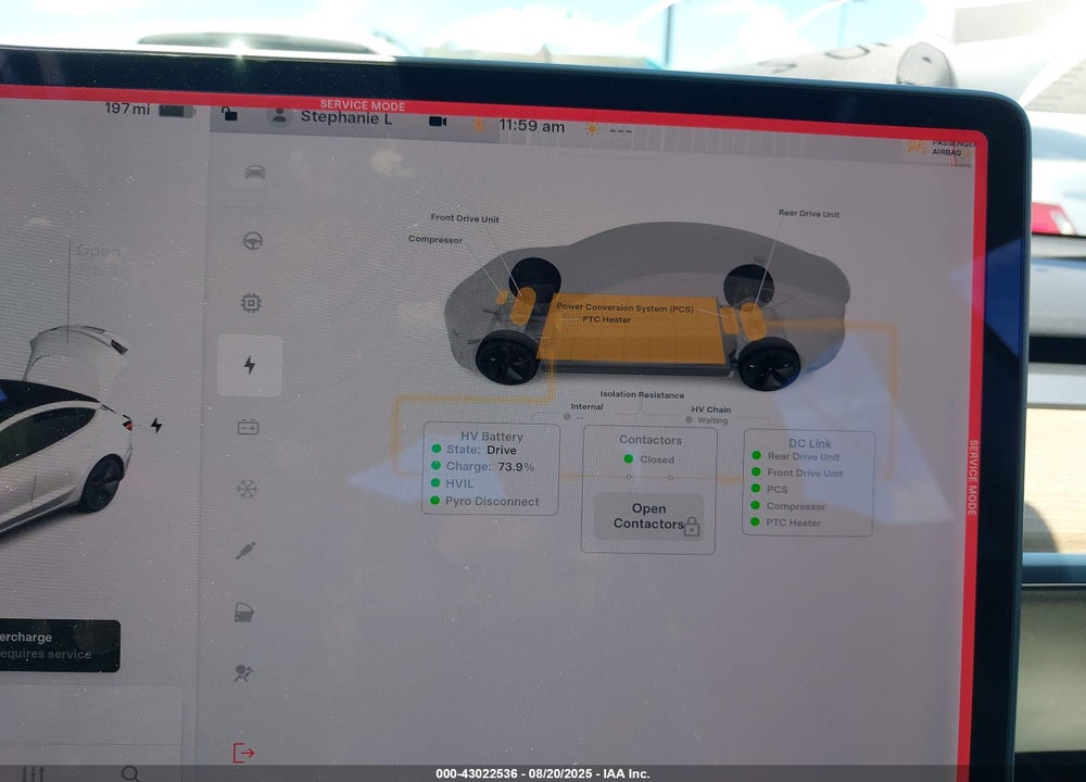 2020 TESLA MODEL 3 VIN: 5YJ3E1EB8LF803207