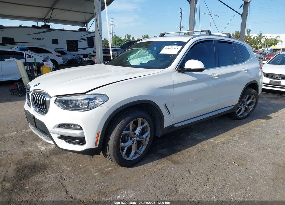 2021 BMW X3 VIN: 5UXTY3C07M9F05393