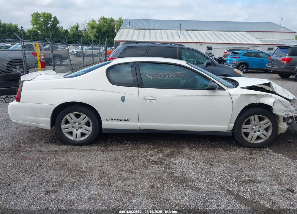 2005 CHEVROLET MONTE CARLO LS VIN: 2G1WW12E559130840