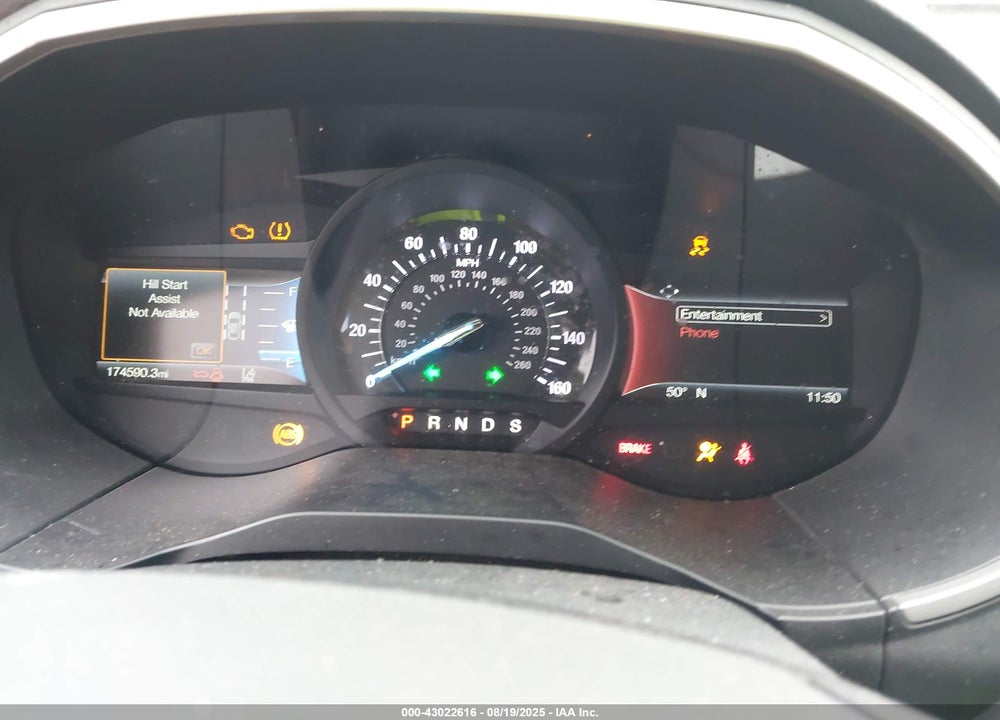 2019 FORD EDGE VIN: 2FMPK4J95KBC61022