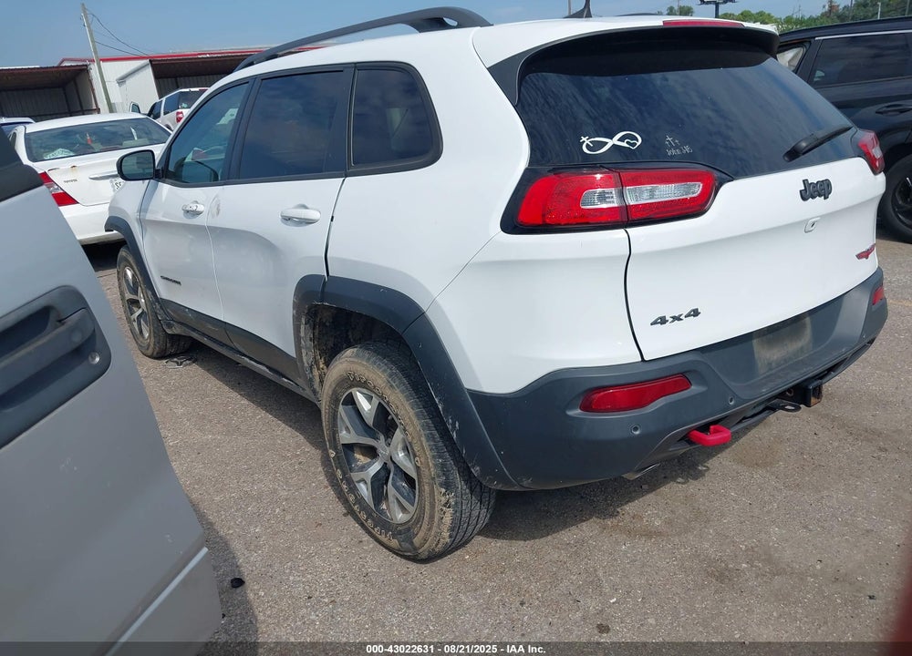 2018 JEEP CHEROKEE TRAILHAWK 4X4 VIN: 1C4PJMBX1JD599241