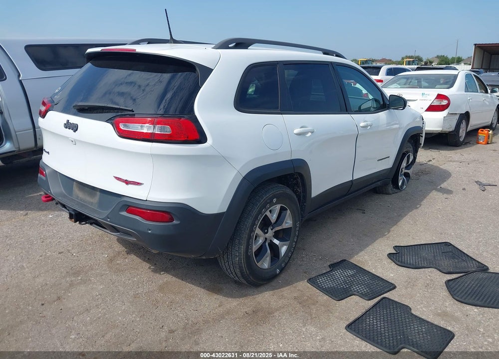 2018 JEEP CHEROKEE TRAILHAWK 4X4 VIN: 1C4PJMBX1JD599241