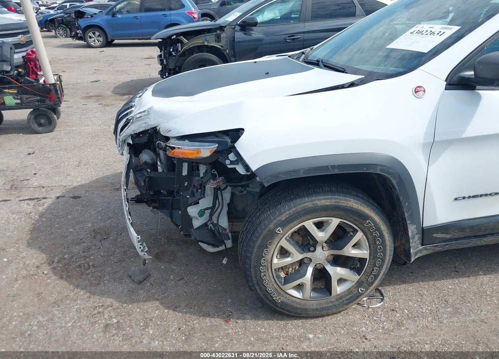 2018 JEEP CHEROKEE TRAILHAWK 4X4 VIN: 1C4PJMBX1JD599241