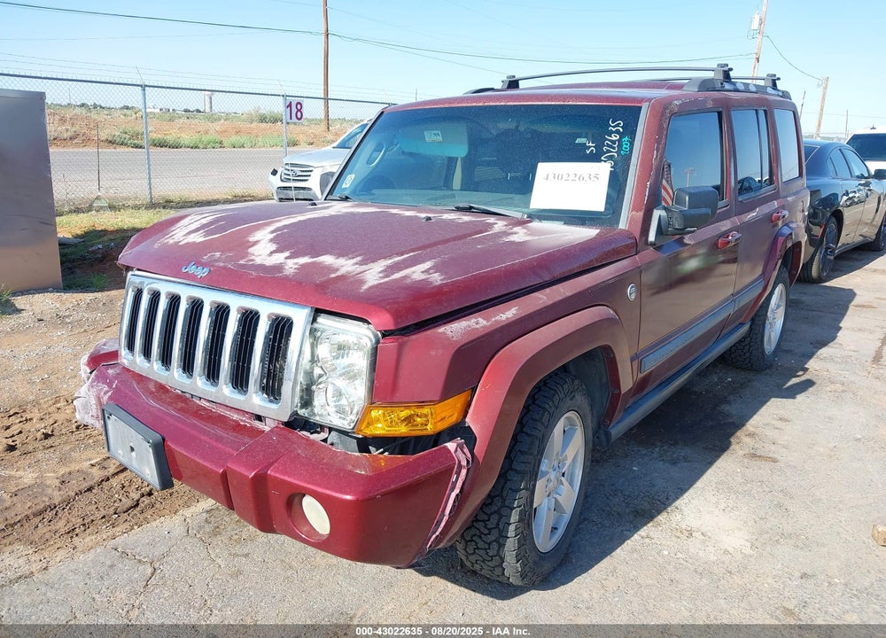 2007 JEEP COMMANDER SPORT VIN: 1J8HG48P37C695017