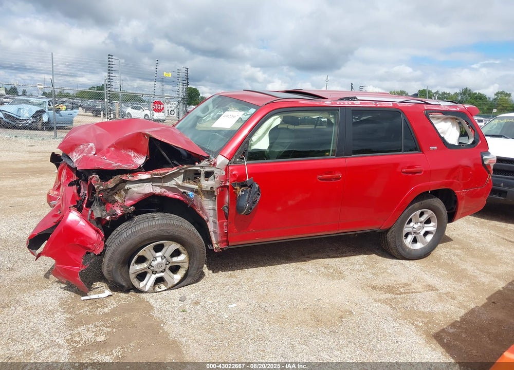 2017 TOYOTA 4RUNNER VIN: JTEBU5JR6H5445733