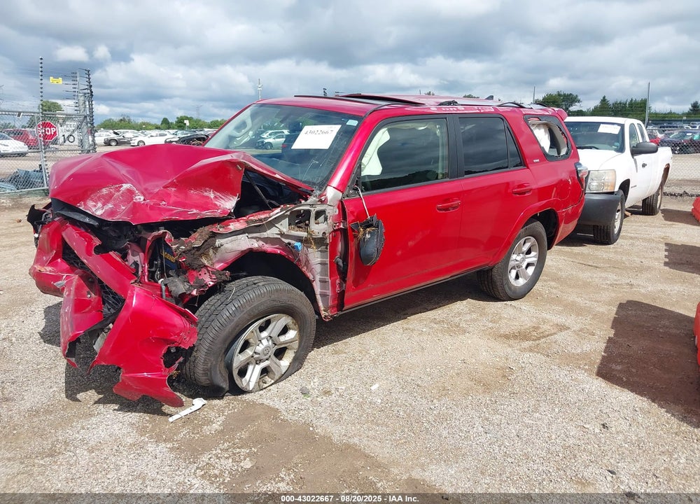 2017 TOYOTA 4RUNNER VIN: JTEBU5JR6H5445733