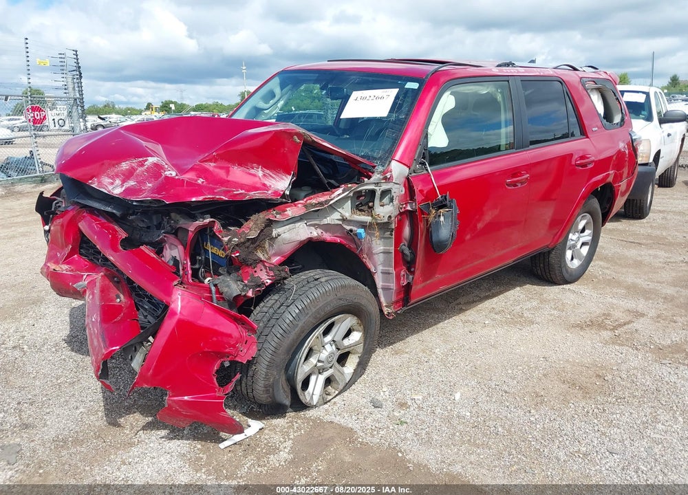 2017 TOYOTA 4RUNNER VIN: JTEBU5JR6H5445733