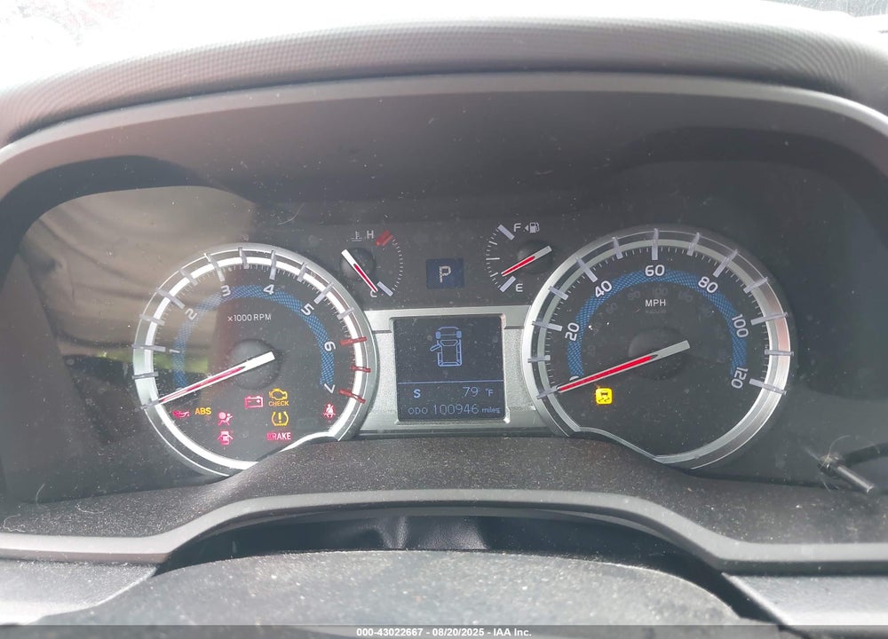 2017 TOYOTA 4RUNNER VIN: JTEBU5JR6H5445733