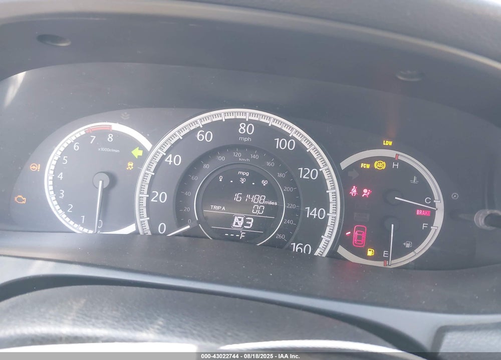 2014 HONDA ACCORD VIN: 1HGCR3F81EA017684