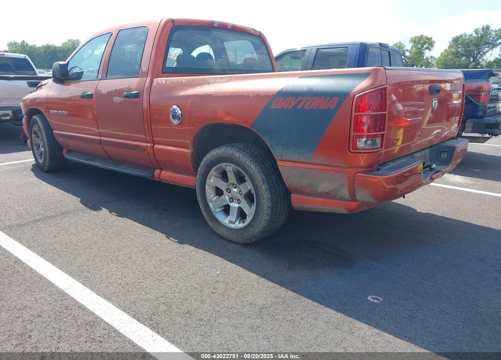 2005 DODGE RAM 1500 SLT/LARAMIE VIN: 1D7HA18D75J586314
