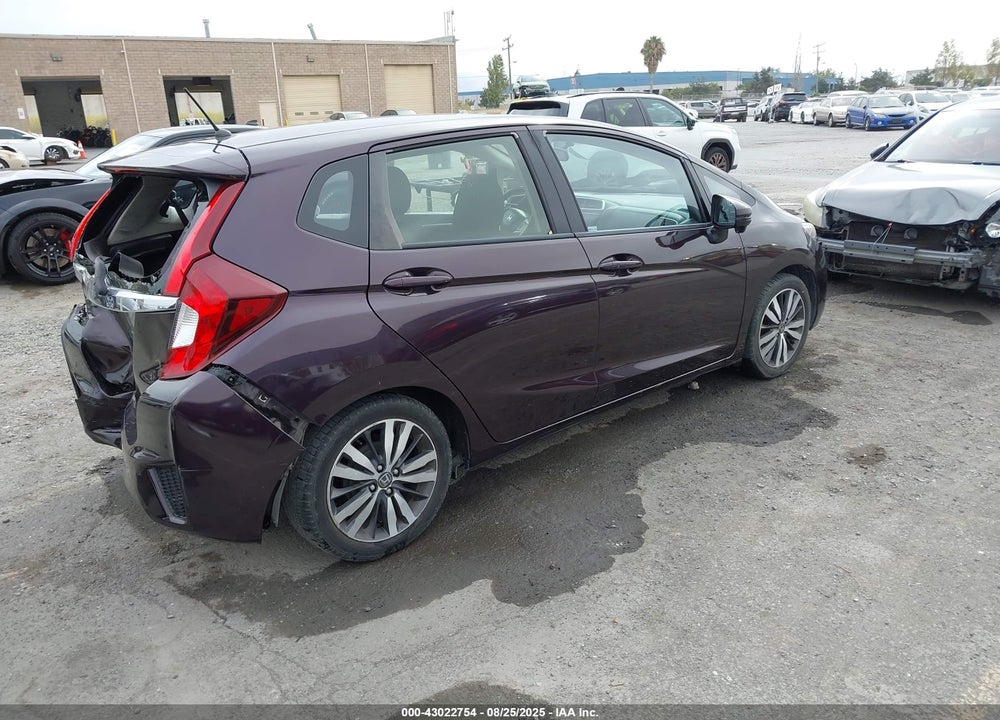 2016 HONDA FIT EX VIN: JHMGK5H77GS003479