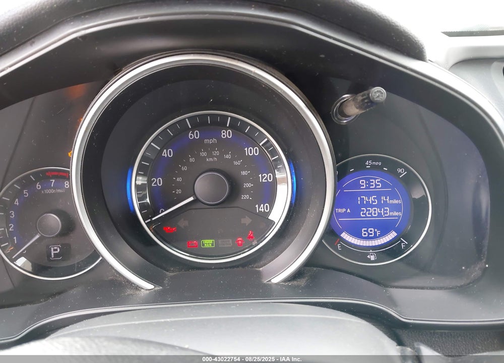 2016 HONDA FIT EX VIN: JHMGK5H77GS003479